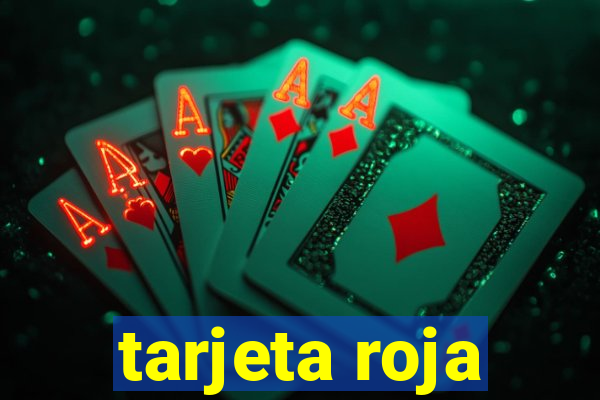 tarjeta roja